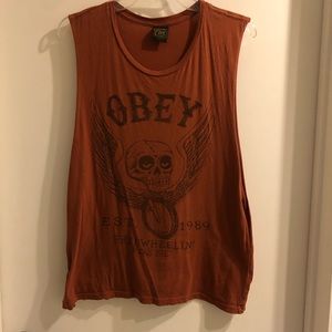 Obey muscle tank